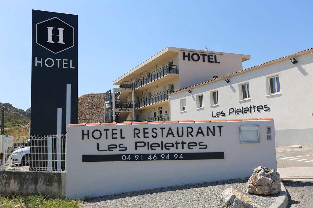 Hotel Restaurant Les Pielettes Le Rove Eksteriør bilde